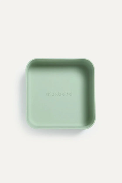 Silicone Square Pet Bowls & Feeding Mat Set